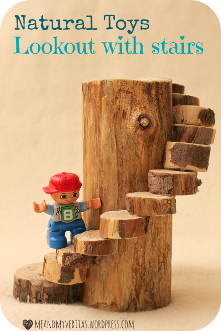 Natural Toys: Lookout with Stairs